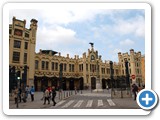 Fantastic Valencia train station building