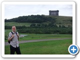 Peter as we leave the monument behind