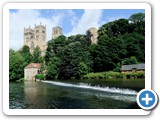 The lovely river Wear and Durham Cathedral