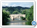 15thC Framwellgate Bridge over the Wear going into centre of Durham
