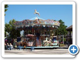 Carousel in town square