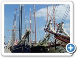 Tall ships closeup