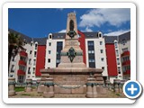 War memorial in city centre