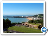 Dover seafront from the castle