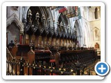 One side of the choir stalls