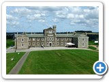 View of the Royal Garrison Artillery barracks from the fort