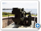 Gun at the world War 2 Half-Moon Battery