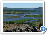 Looking across to Lake Thingvallavatn
