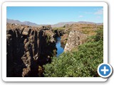 Inside the Thingvellir (Þingvellir) National Park 