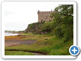 The castle from the Loch shoreline