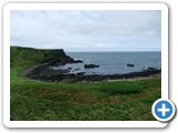 Coastline approaching Giants Causeway