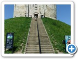 Clifford's Tower (13thC) and steps