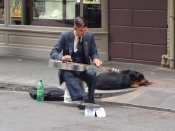New Orleans Street Musician