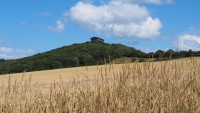 The iconic Penshaw Monument amidst the farmland