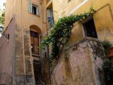 Old town architecture in Villefranche