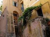 Old town architecture in Villefranche