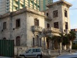 A once grand colonial house near the Malecon