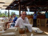 Ian a pool bar on leaving day