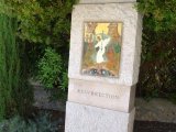 One of the stations of the cross leading to the Chapel