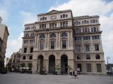 The Chamber of Commerce building served as the stock exchange until the 1959 Revolution