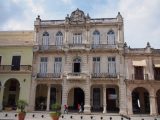 Colonial old town building