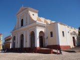 Another view of the Church Of The Holy Trinity with the Monastery of Saint Francis in background