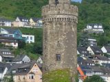 Fortified tower on the Rhine