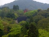 A view from the Kiyomizu Temple