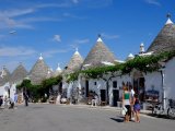 Main street in Alberobello