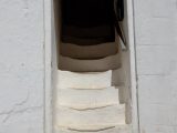 Steep entry into Trullo house