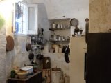 The 'kitchen' of the cave house