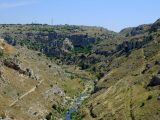 The gorge in Matera (where all the sewage used to go)