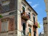Trani apartments and balconies