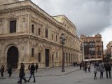 The Casa consistorial de Sevilla (city hall and home of city government)