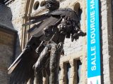 Statue at Salle Bourgie (concert hall)