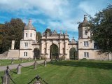 'Side' entrance to Burghley House